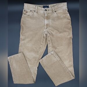 Hackett Tan Corduroy Men's Pants